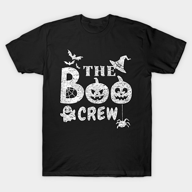 The Boo Crew Halloween Pumpkin Ghost T-Shirt by ThyShirtProject - Affiliate
